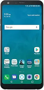 LG LMQ710ULM Stylo 4 Unlocked Aurora Black Phone — main product image
