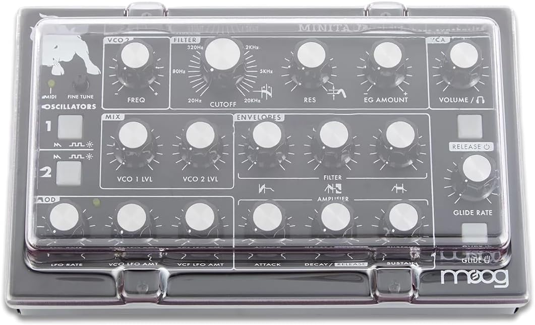 Decksaver DS-PC-MINITAUR Moog Minitaur Protective Cover