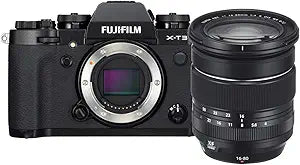 Fujifilm X-T3 Black Mirrorless Camera w/XF16-80mm Lens Kit — main product image