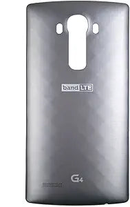 LG 4326466058 G4 Leather Battery Door Cover Gray — main product image