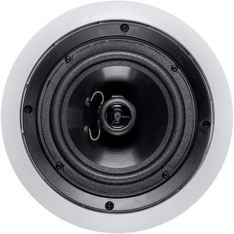 Monoprice 118587 Aria 6.5 Inch 2-Way Ceiling Speakers Pair