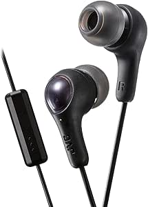 JVC HAFX7N-PARENT Gumy Earbuds In-Ear Headphones Black