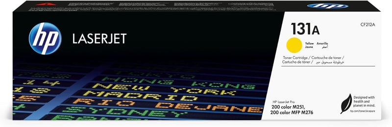 HP CF212A 131A Yellow LaserJet Toner — main product image
