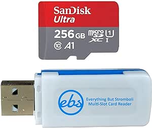 SanDisk SDSQUAR-256G 256GB MicroSD Card Galaxy Note 10+ Bundle — main product image