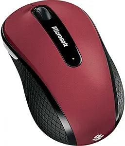 Microsoft D5D-00045 Wireless Mobile Mouse 4000 Red — main product image