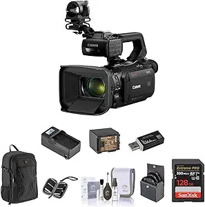 Canon 4K 1" Sensor Camcorder XA75 Pro Bundle