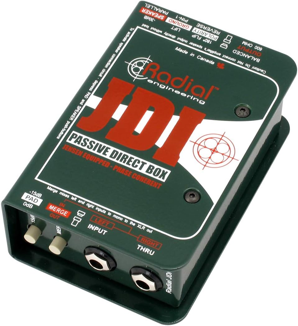 Radial Engineering R8001010 JDI Passive DI Box Bundle