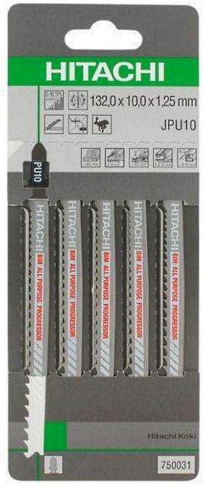 Hitachi Stichsägeblätter Jigsaw Blades 5-Pack — main product image