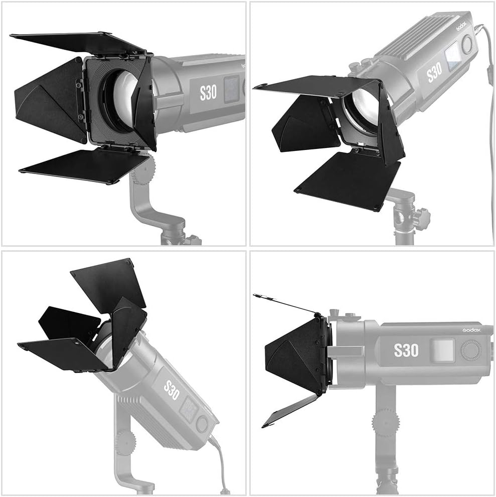 Godox SA-08 Barn Door Set for S30 LED Light