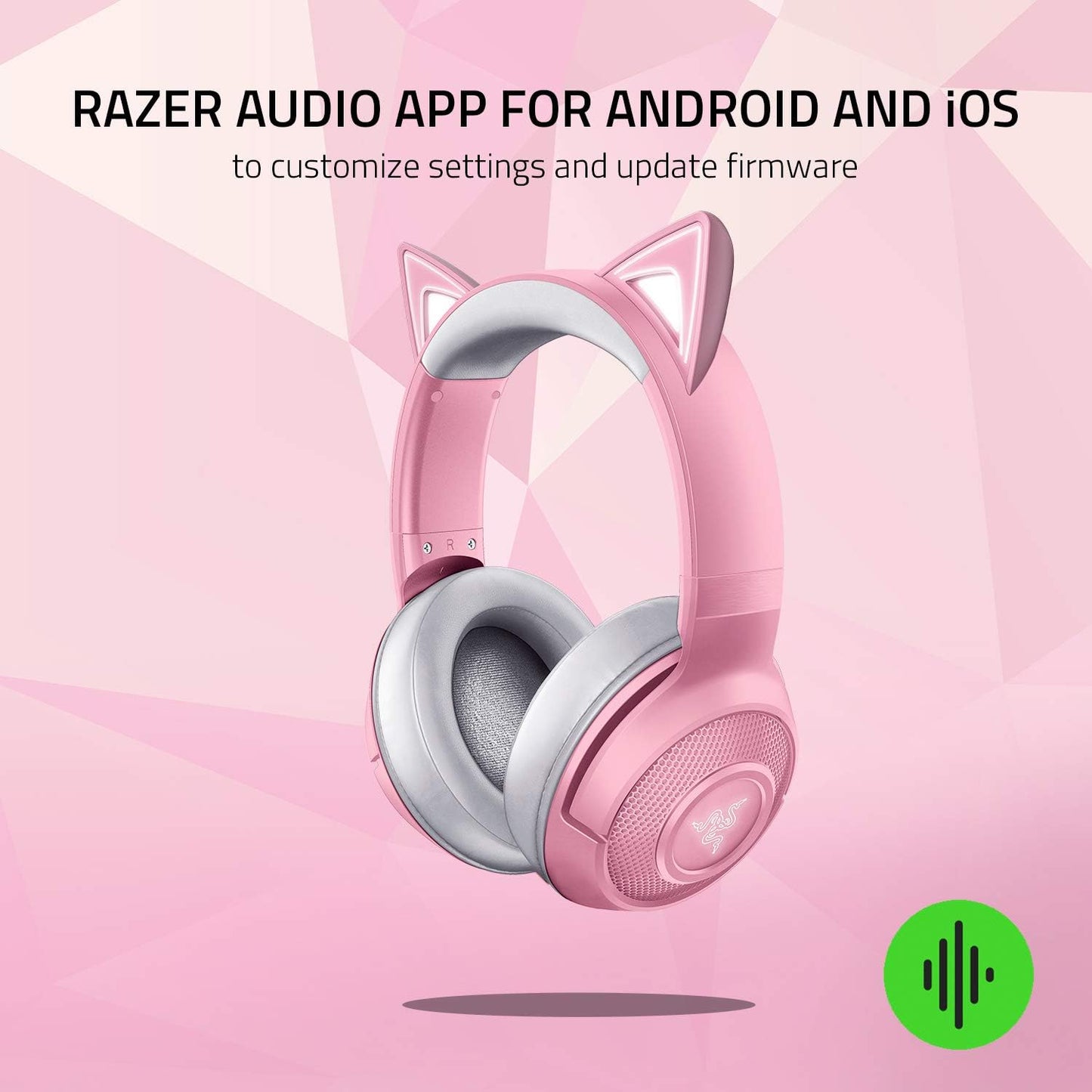 Razer RZ04-03520100-R3U1 Kraken BT Kitty Edition - Quartz Pink