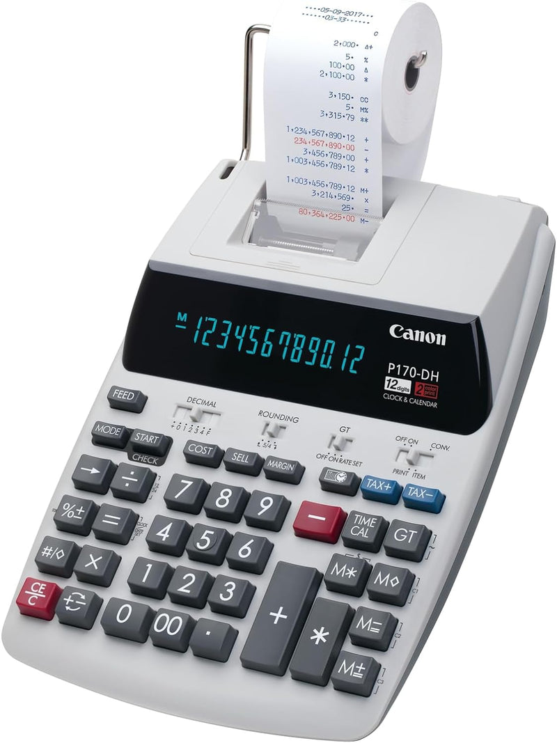Canon MSS339805A01 P170-DH-3 Portable Printing Calculator — main product image