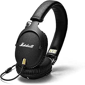 Marshall M-ACCS-00152 Monitor Headphones - Studio Quality Black