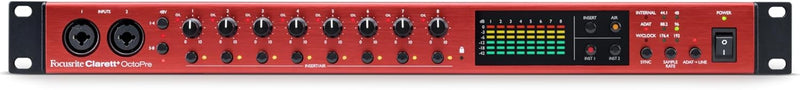 Focusrite AMS-CLARETT-PLUS-OCTOPRE 8-Channel ADAT Preamp — main product image