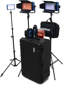 Dracast DR-INTK-BV LED Interview Light Kit