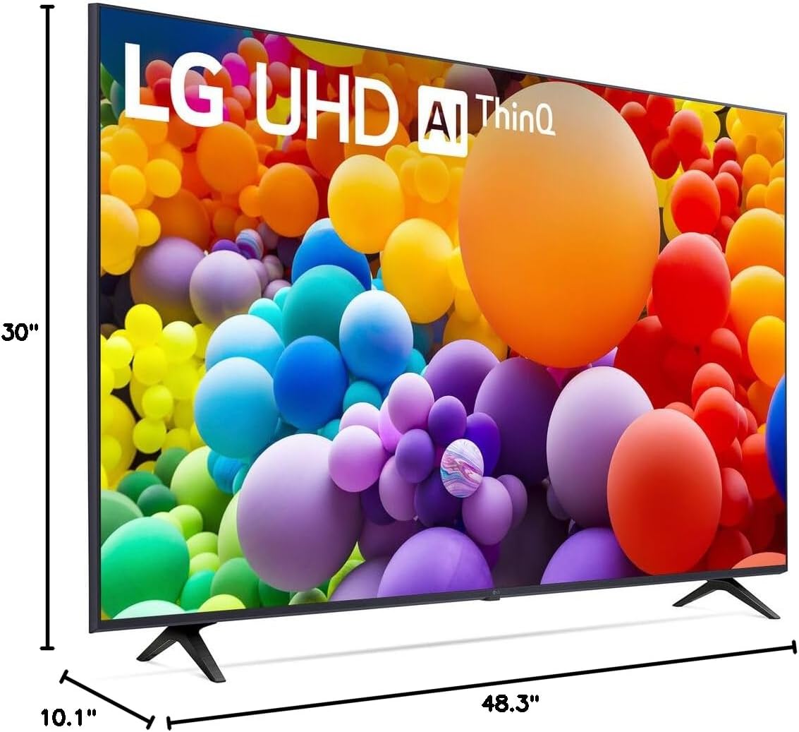 LG E6LG55UT7570PUB 55-Inch 4K Smart TV Bundle