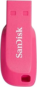 SanDisk SDCZ50C-008G Cruzer Blade 8GB USB 2.0 Flash Drive - Pink