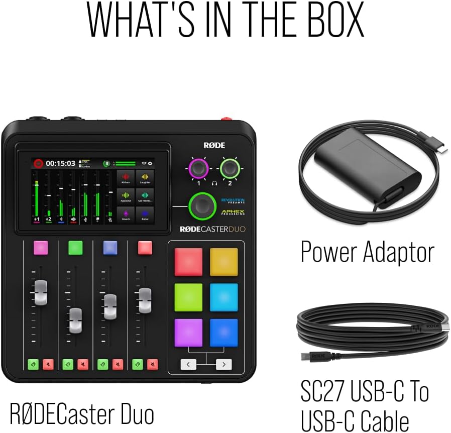 Rode RC Duo RØDECaster All-in-One Production Solution