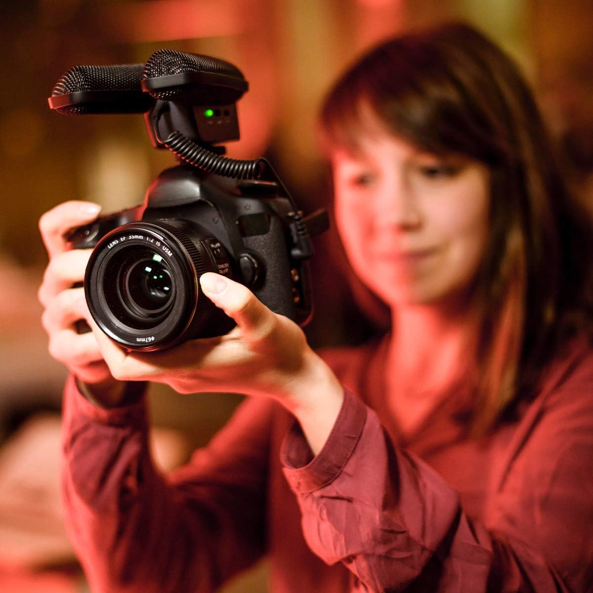 Sennheiser MKE 440 Compact Stereo Camera Microphone