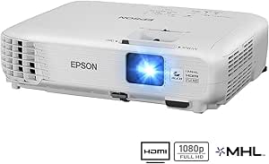 Epson CRTEPSV11H772020RB PowerLite Home Cinema 1040 1080p Projector (Renewed)