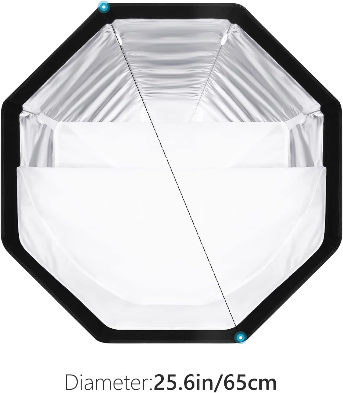 Neewer 10100304 26" Octagonal Softbox - Quick Release