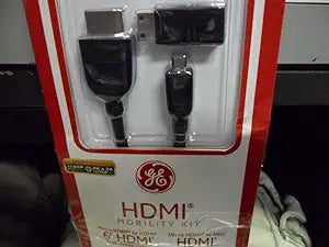 GE LYSB00EH2C2CG-ELECTRNCS HDMI Mobility Kit 6ft Cable
