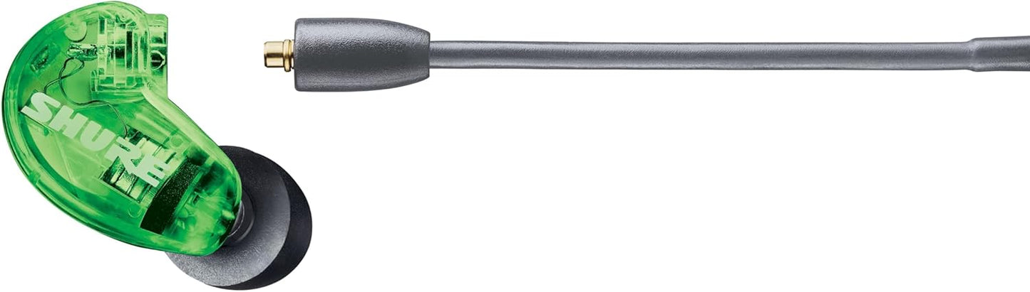 Shure SE215SPE-GN Green Sound Isolating Earphones