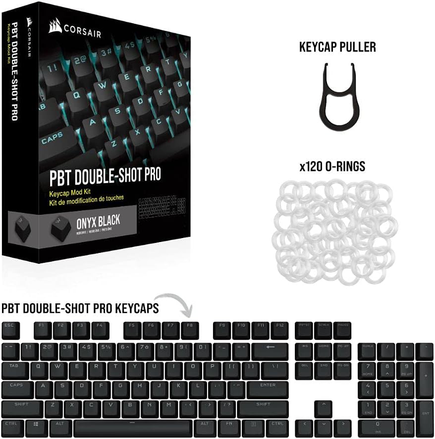 Corsair CH-9911060-NA PBT Double-Shot PRO Keycap Set