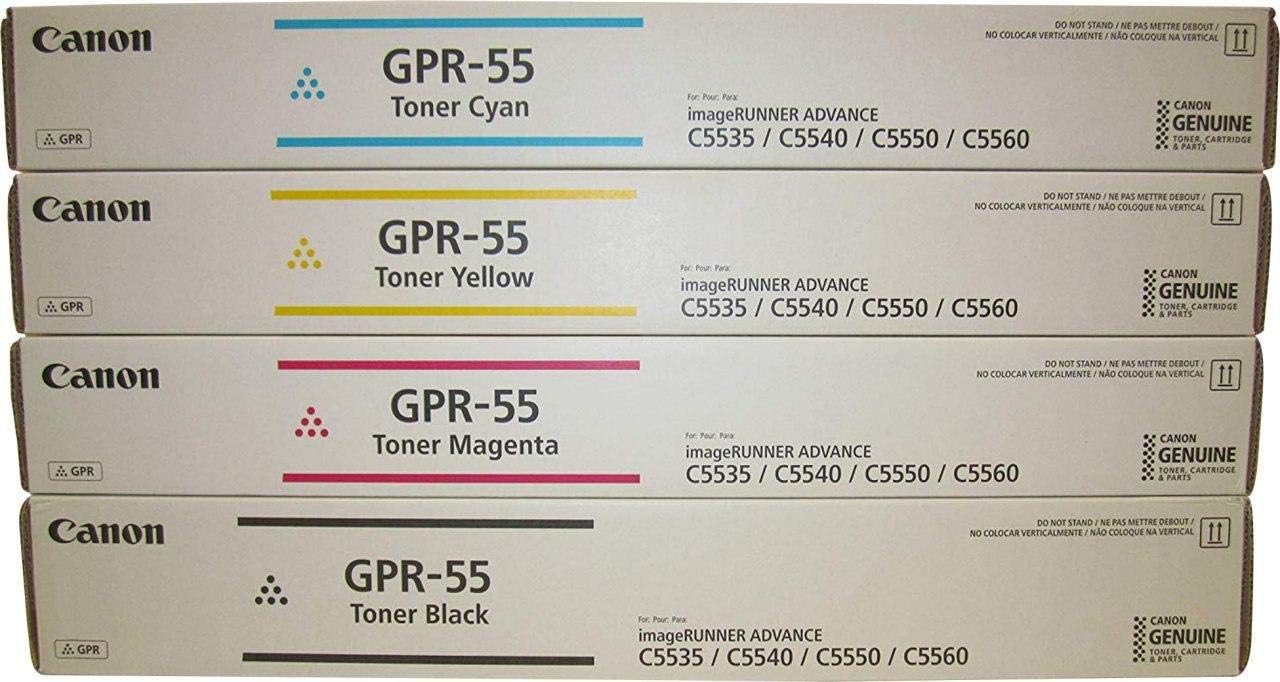 Canon Toner GPR-55 Set: C5535i, C5540i, C5550i, C5560i