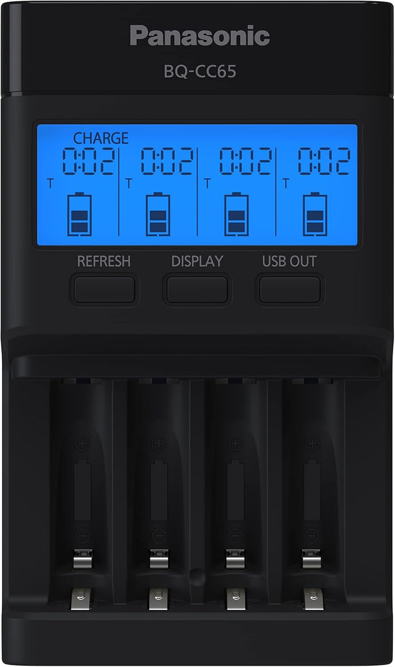 Panasonic BQ-CC65 Eneloop Pro Quick Charger — main product image