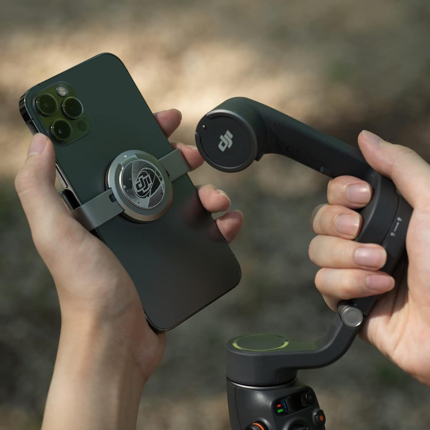 DJI CP.OS.00000219.01 OM Magnetic Phone Clamp 3: Gimbal Accessory