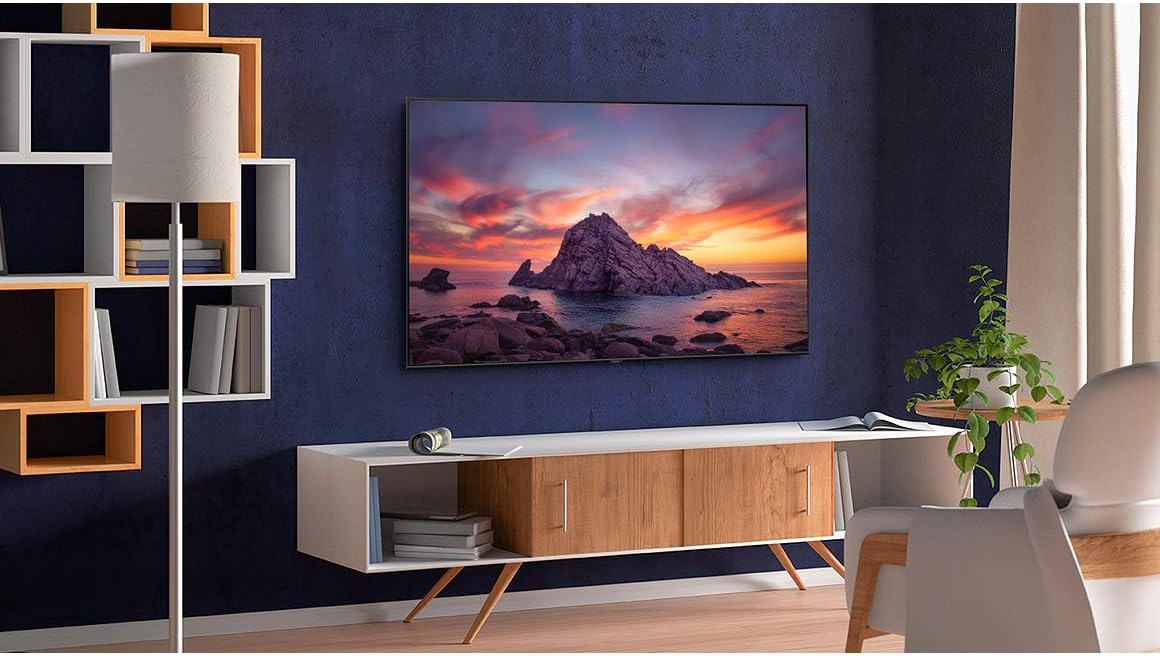 Samsung E6SAMQN55Q60TA 55-Inch QLED 4K Smart TV Bundle