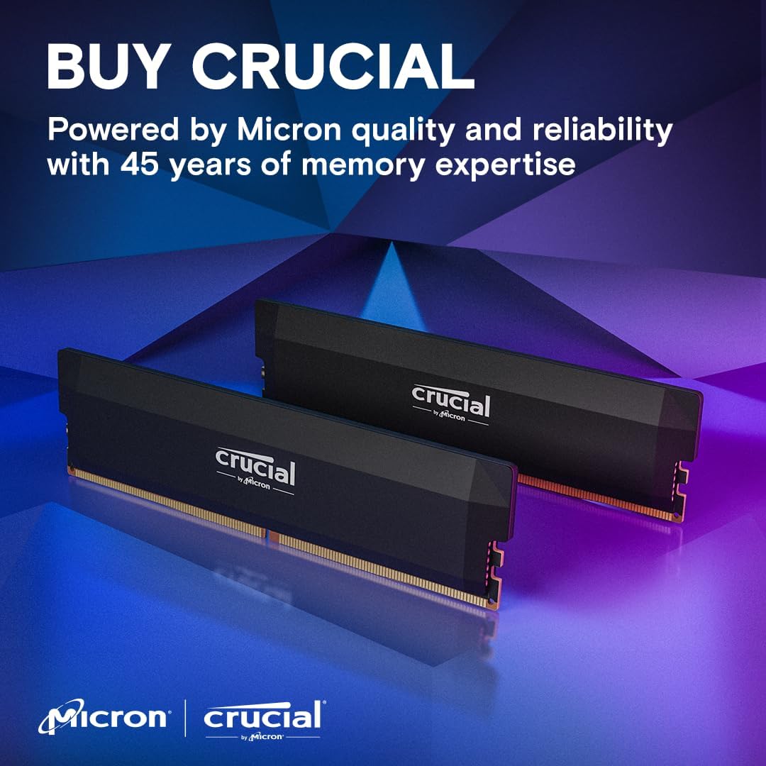 Crucial CP2K16G60C36U5B Pro 32GB DDR5 6000MHz RAM