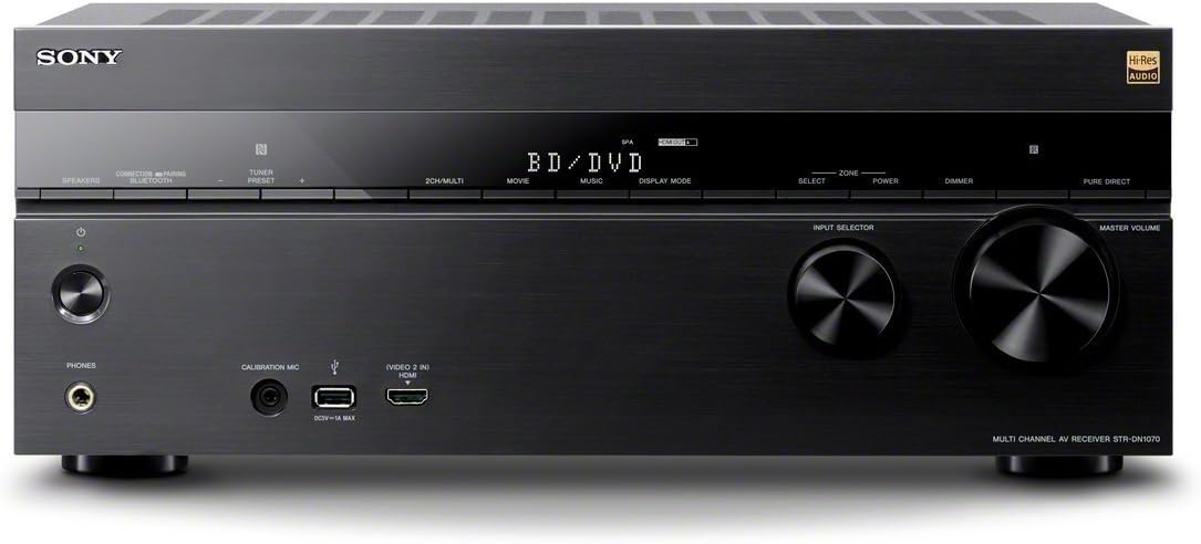 Sony STRDN1070 7.2 Channel Hi-Res 4K AV Receiver