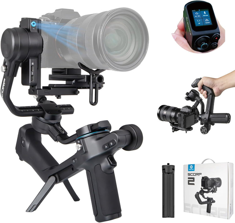 FeiyuTech SCORP 2 3-Axis Gimbal Stabilizer AI Tracking — main product image