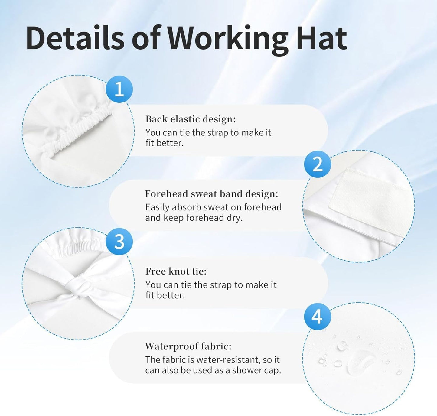 Novastar Scrub Caps Women Men Cartoon Cute Working Cap