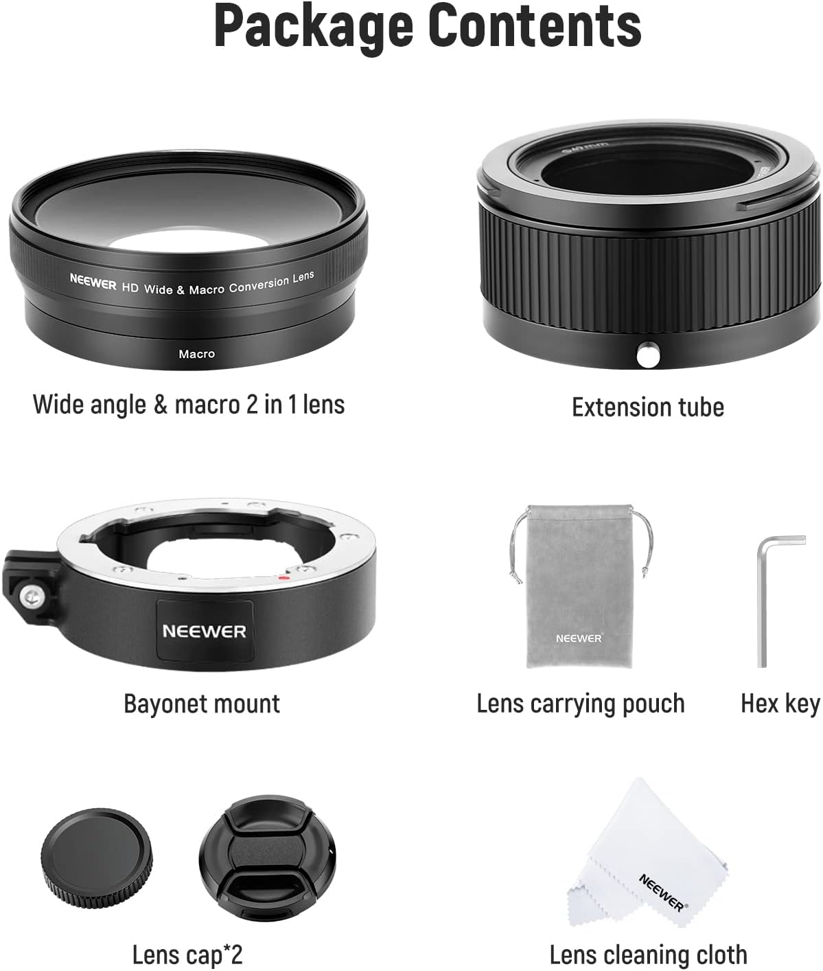 Neewer 10101331 Wide Angle Lens for Canon G7X III