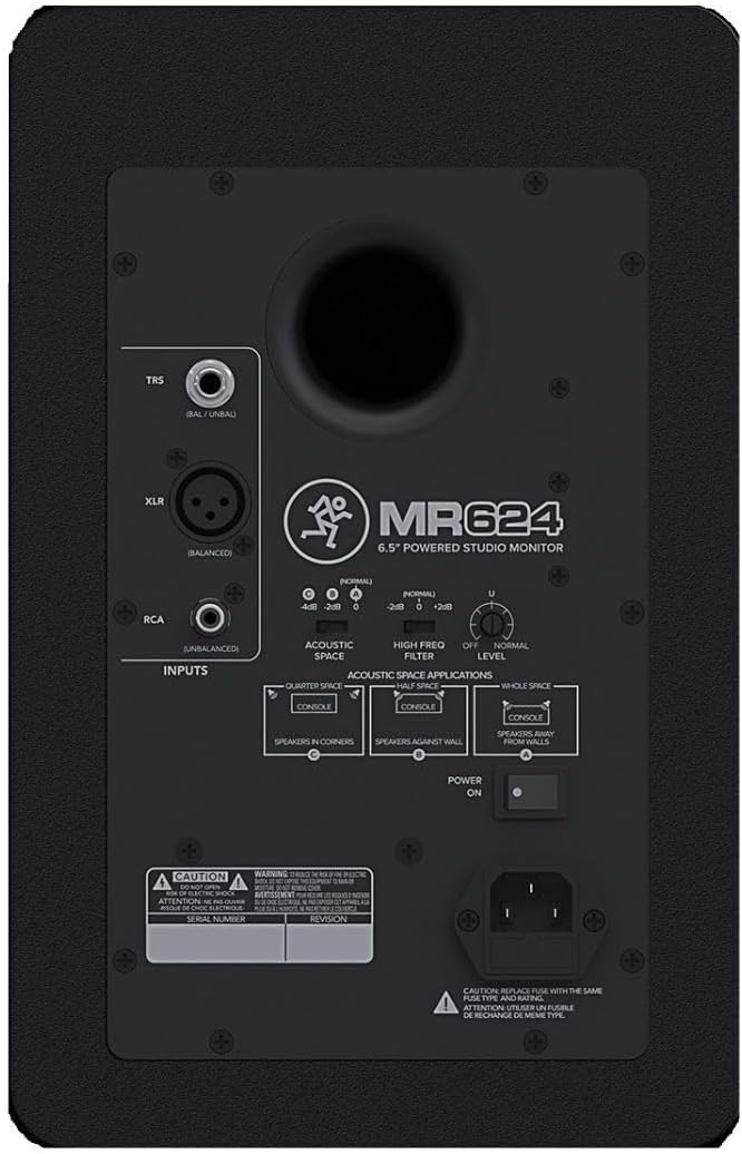 Mackie MR624 6.5" Powered Studio Monitor