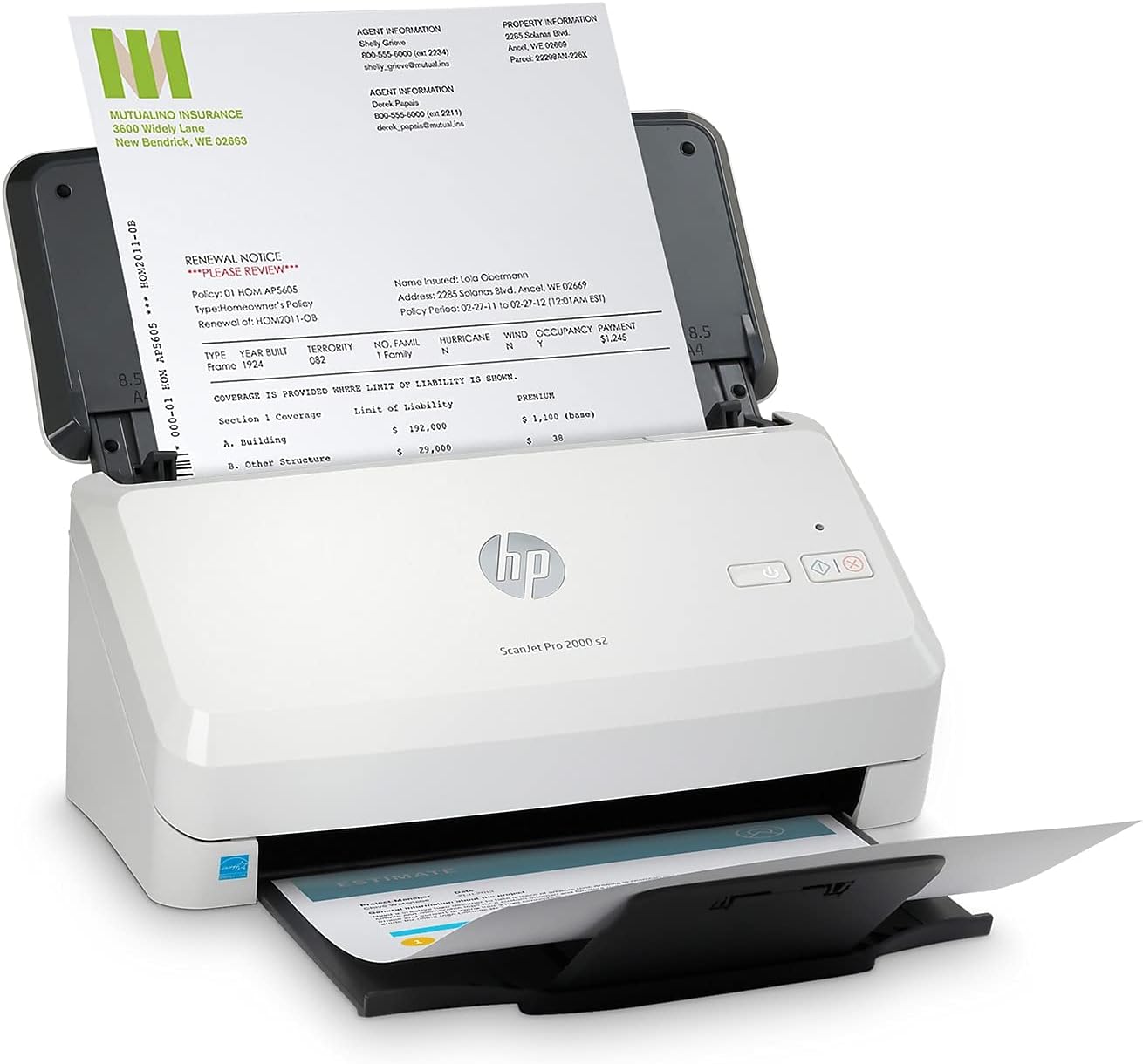 HP ScanJet Pro 2000 s2 35ppm Duplex Document Scanner