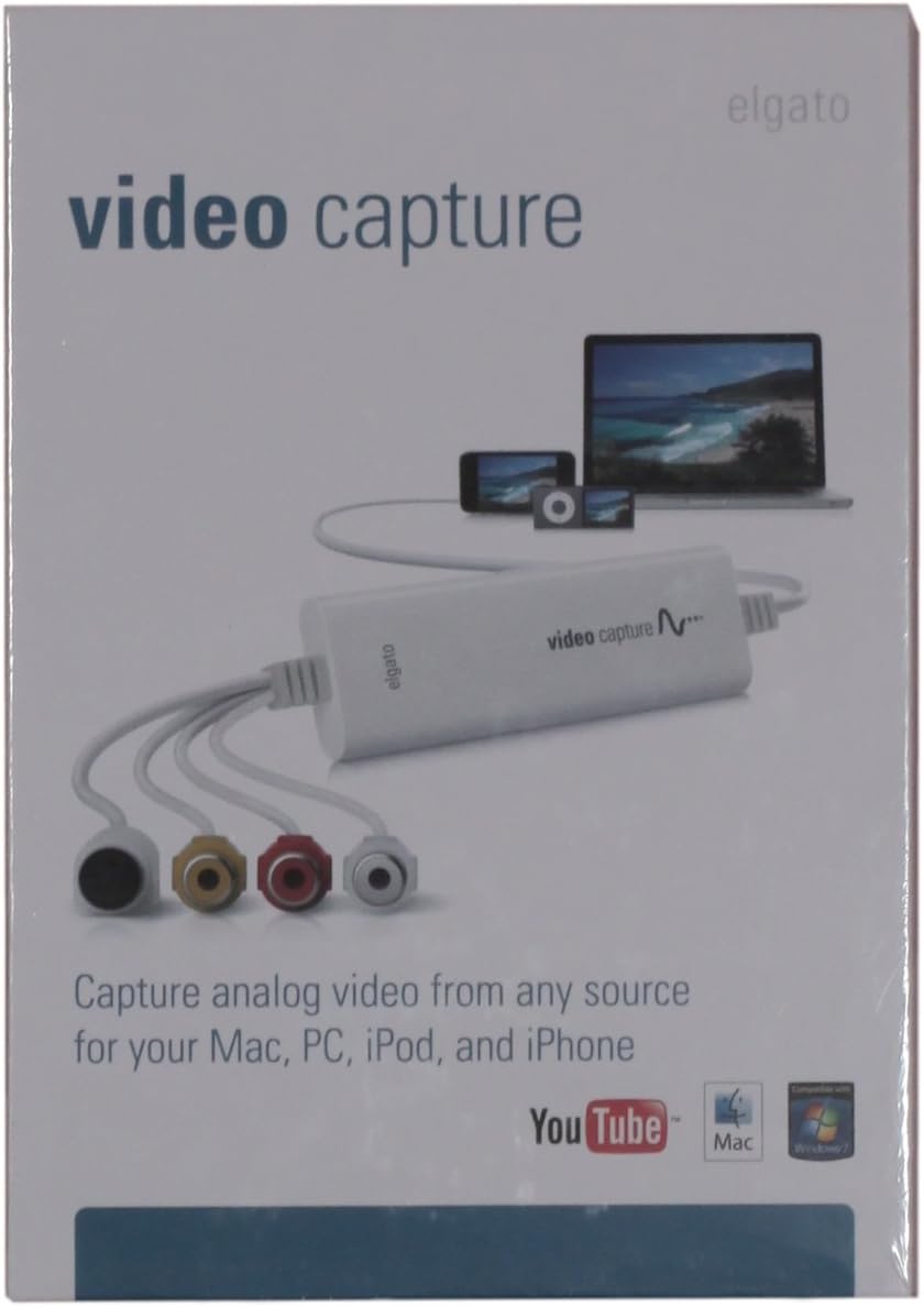 Elgato 10020840 Video Capture USB 2.0 - VHS to Digital