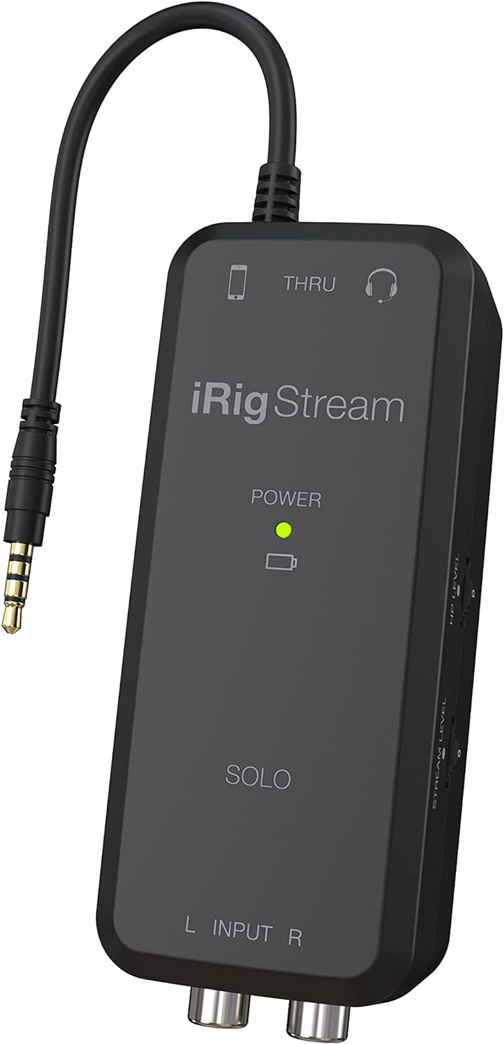 IK Multimedia IP-IRIG-STREAMSL-IN iRig Stream Solo Interface — main product image