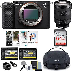 Sony A7C Alpha Full-Frame Mirrorless Camera Bundle