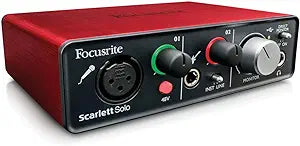 Focusrite Scarlett Solo Audio Interface USB