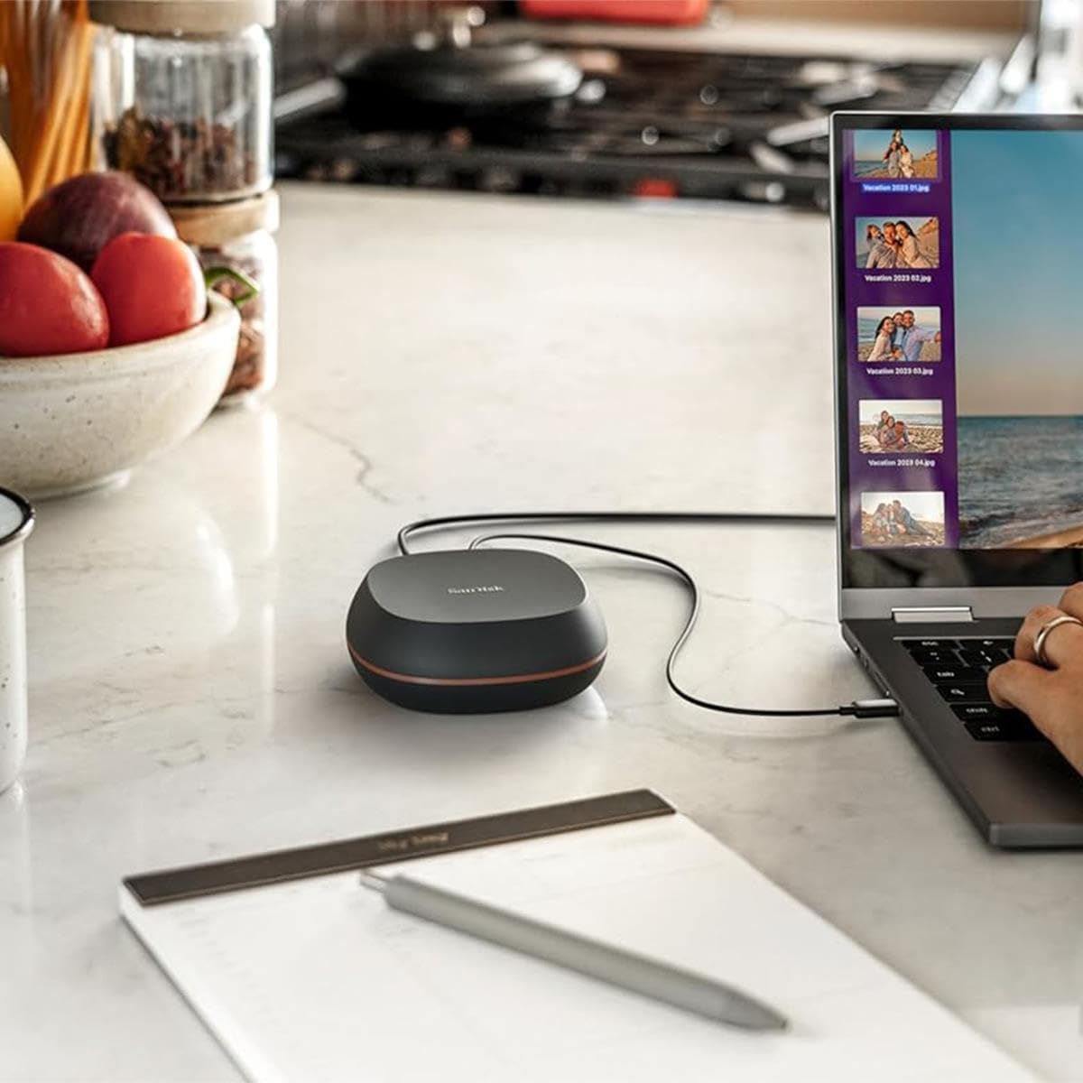 SanDisk SDSSDT40-4T00-NA25 4TB Desk Drive External SSD