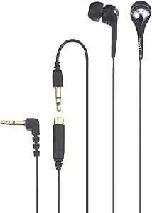 Sony MDREX71SLA/B Fontopia Bud-Style Headphones Black (Discontinued)