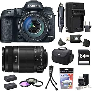 Canon EOS 7D Mark II DSLR Camera Bundle