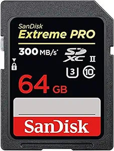 SanDisk SDSDXDK-064G-GN4IN 64GB Extreme PRO UHS-II SD Card