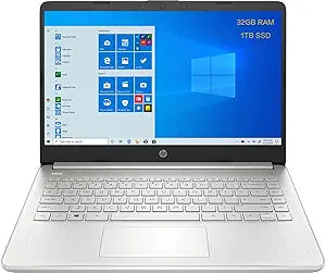 HP 14-DQ1043CL 14" FHD IPS i3 Laptop 32GB RAM 1TB SSD