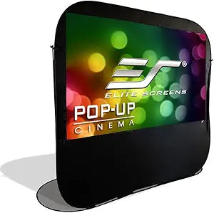 Elite Screens Pop-up Cinema 84" Portable Projector Screen
