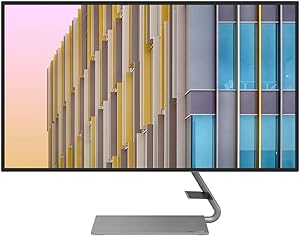 Lenovo Q27h-10 27" QHD Monitor - USB-C, AMD FreeSync