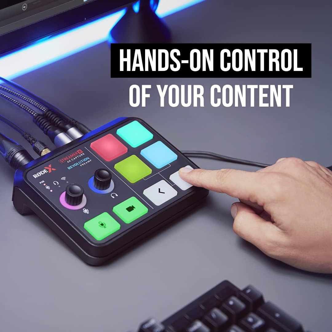 Rode STREAMERX Audio Interface & 4K Capture Card